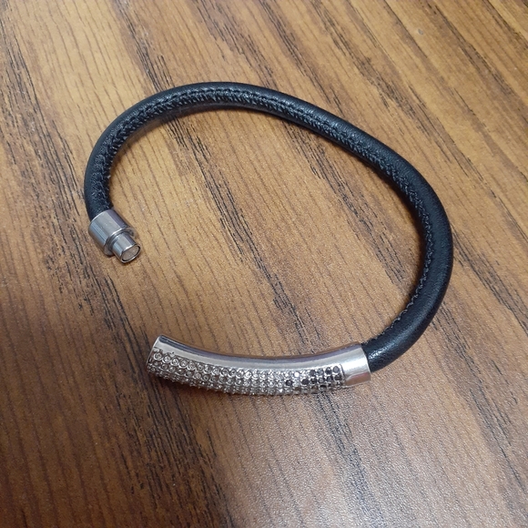 fossil leather glitz ombre bracelet  NWOT - Picture 4 of 7